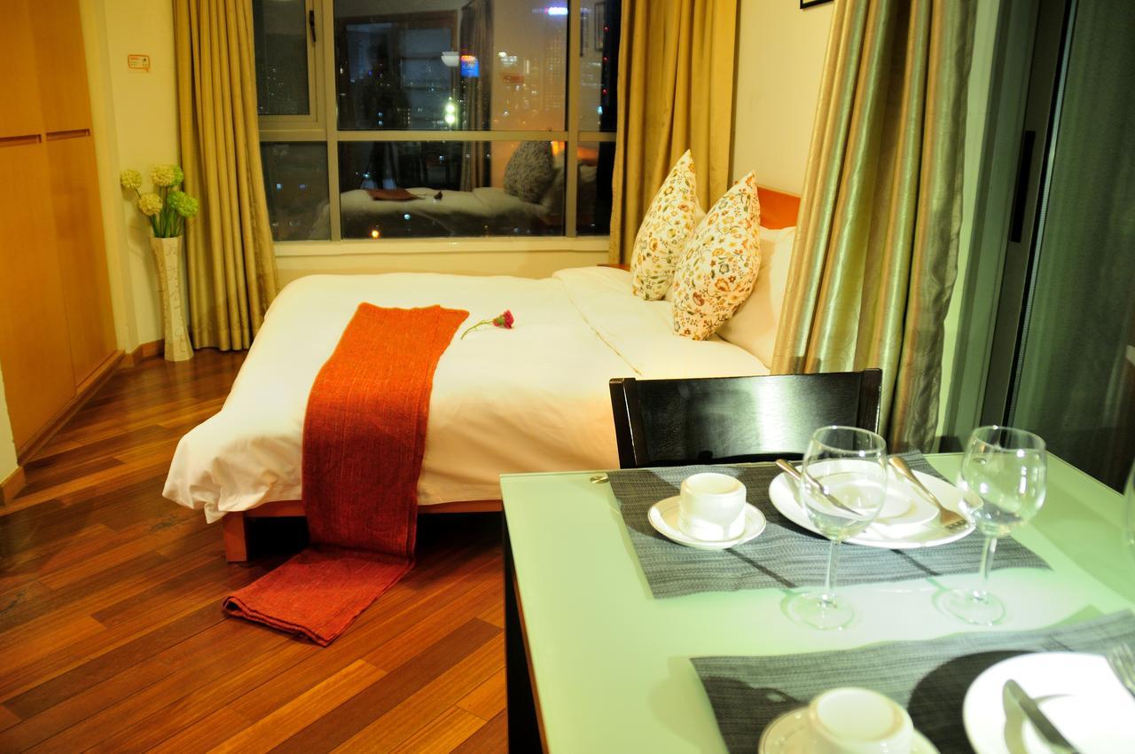 I Shangju Service Apartment Shanghai Exterior foto