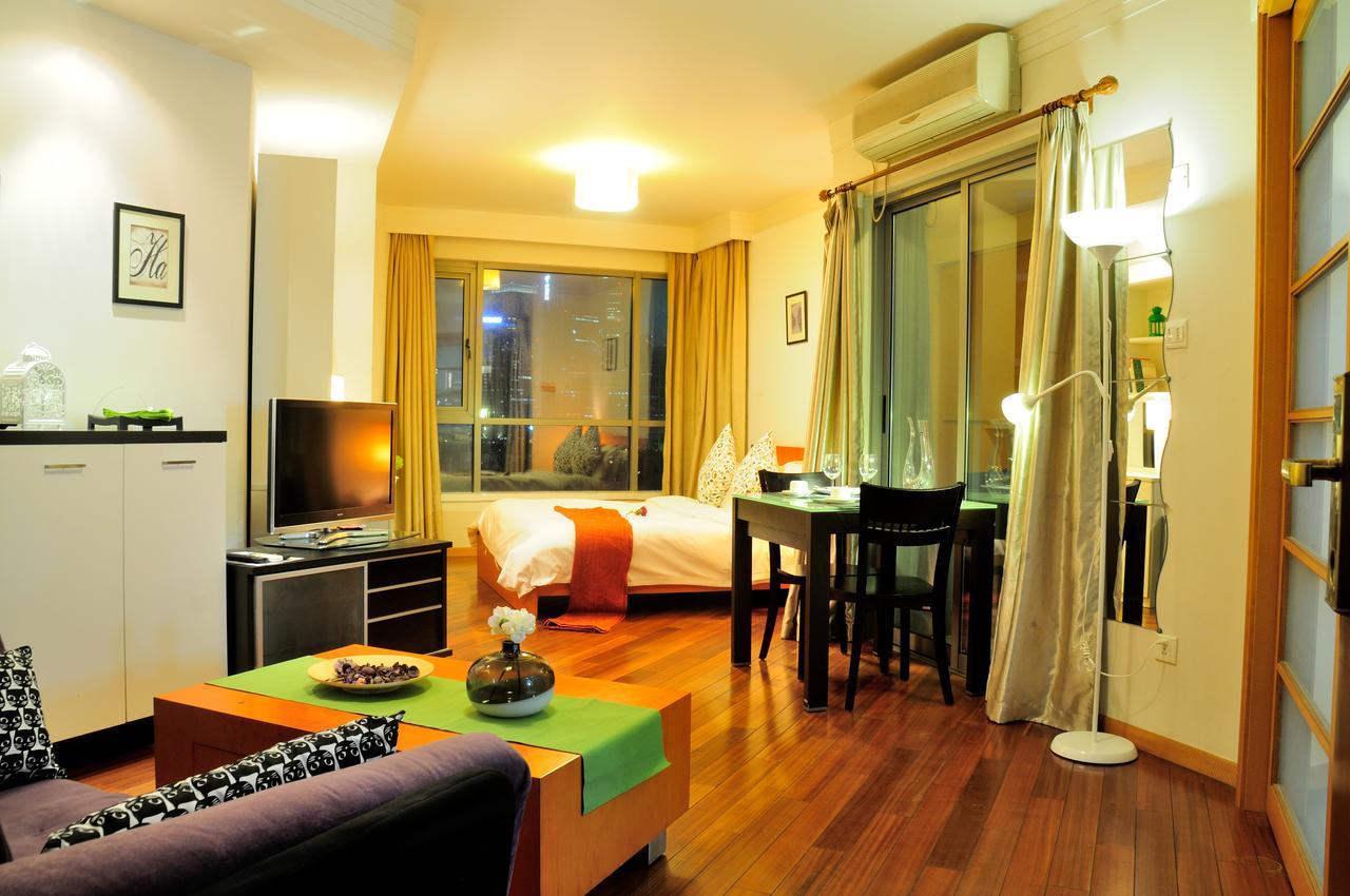 I Shangju Service Apartment Shanghai Exterior foto