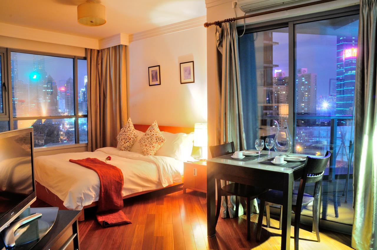 I Shangju Service Apartment Shanghai Exterior foto